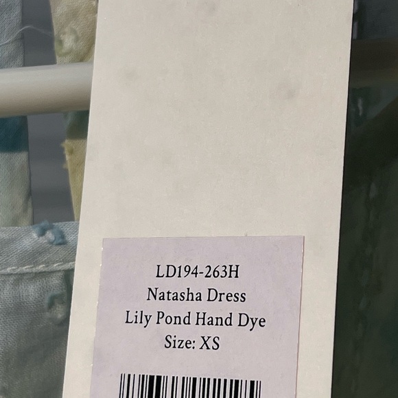 Loveshackfancy Natasha dress -lily pond - Picture 7 of 7